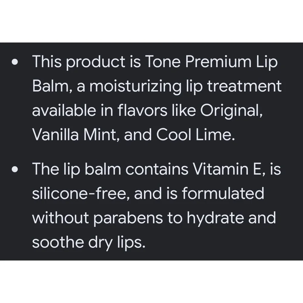 Tone premium lip